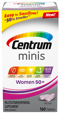 Centrum Minis Women 50+