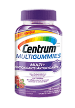 Centrum MultiGummies package design