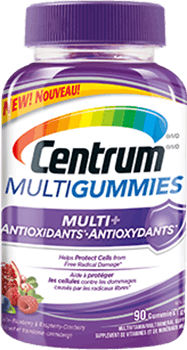 Centrum MultiGummies package design Centrum MultiGummies package design