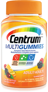 Centrum MultiGummies package design