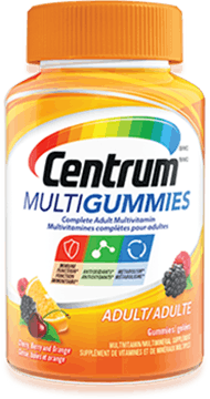 Centrum MultiGummies package design Centrum MultiGummies package design