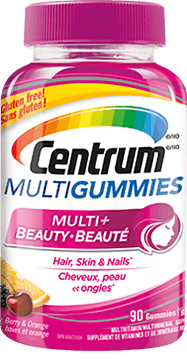 Centrum MultiGummies package desig