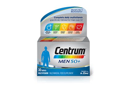 Product visual of Centrum Men 50+