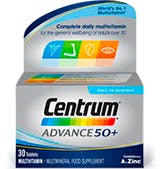 Product visual of Centrum Advance 50+