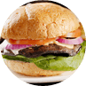 Portobello mushroom burger