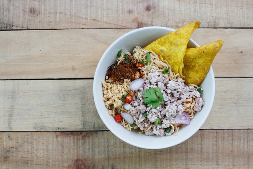 Minced-pork-noodles Minced-pork-noodles