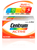 Centrum Acitve Multivitamin with Ginseng