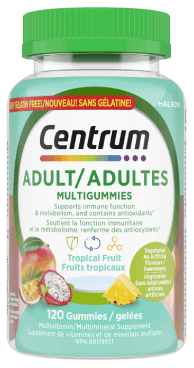 MultiGummies Centrum aux fruits tropicaux pour adultes
