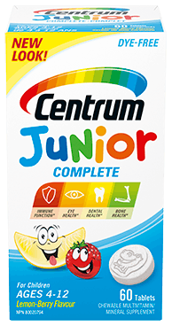 Centrum Junior Complete package design 