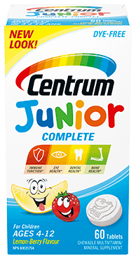 Centrum Junior Complete package design Centrum Junior Complete package design