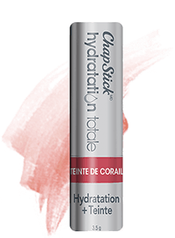 Baume pour les lèvres Hydratation plus teinte Teinte de corail Baume pour les lèvres Hydratation plus teinte Teinte de corail