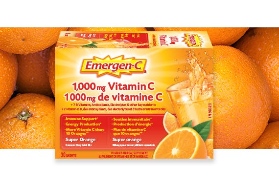 Emergen-C Tangerine Original Formula Immune Support