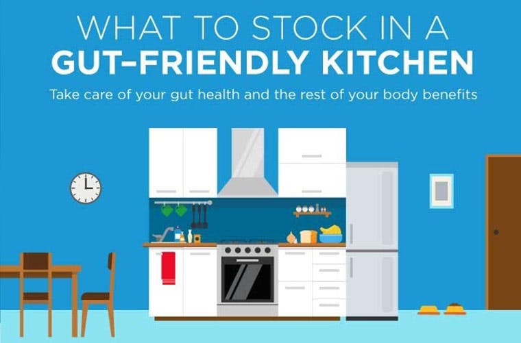 Here’s What to Keep in a Gut-Friendly Kitchen 