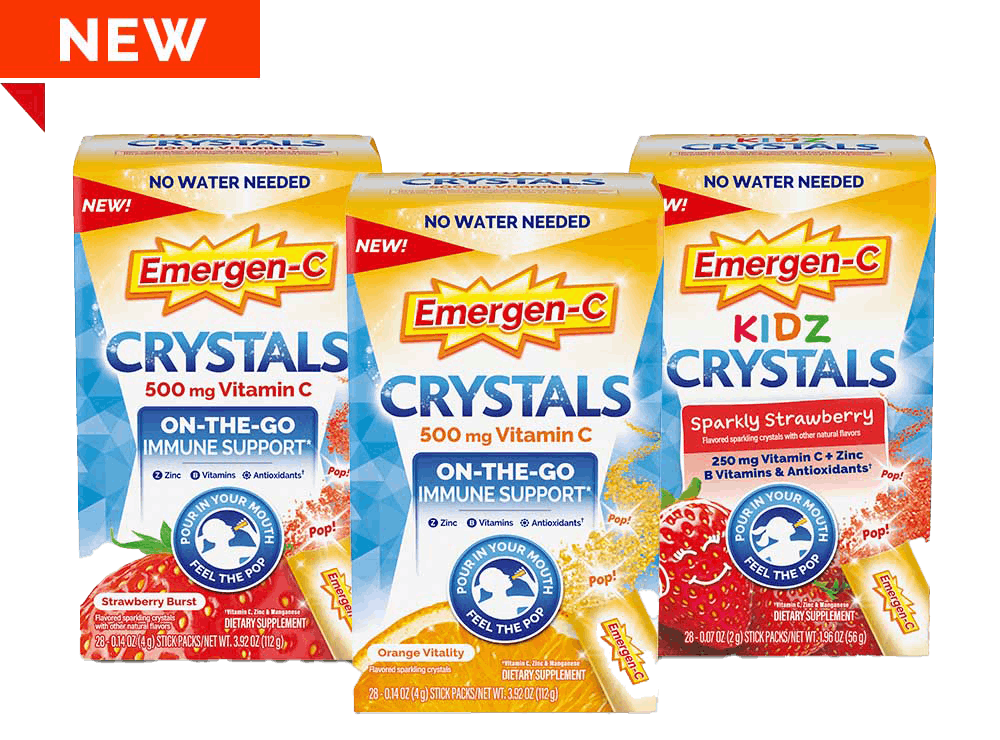 Emergen-C Crystals products