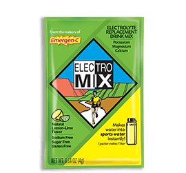 Packet of Emergen-C Electro Mix