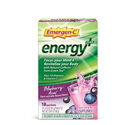Emergen-C Energy+ Blueberry-Acai Flavor