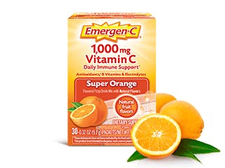 Package of Emergen-C Everyday Immune Support Super Orange