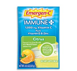 Packet of Emergen-C Immune+ Citrus