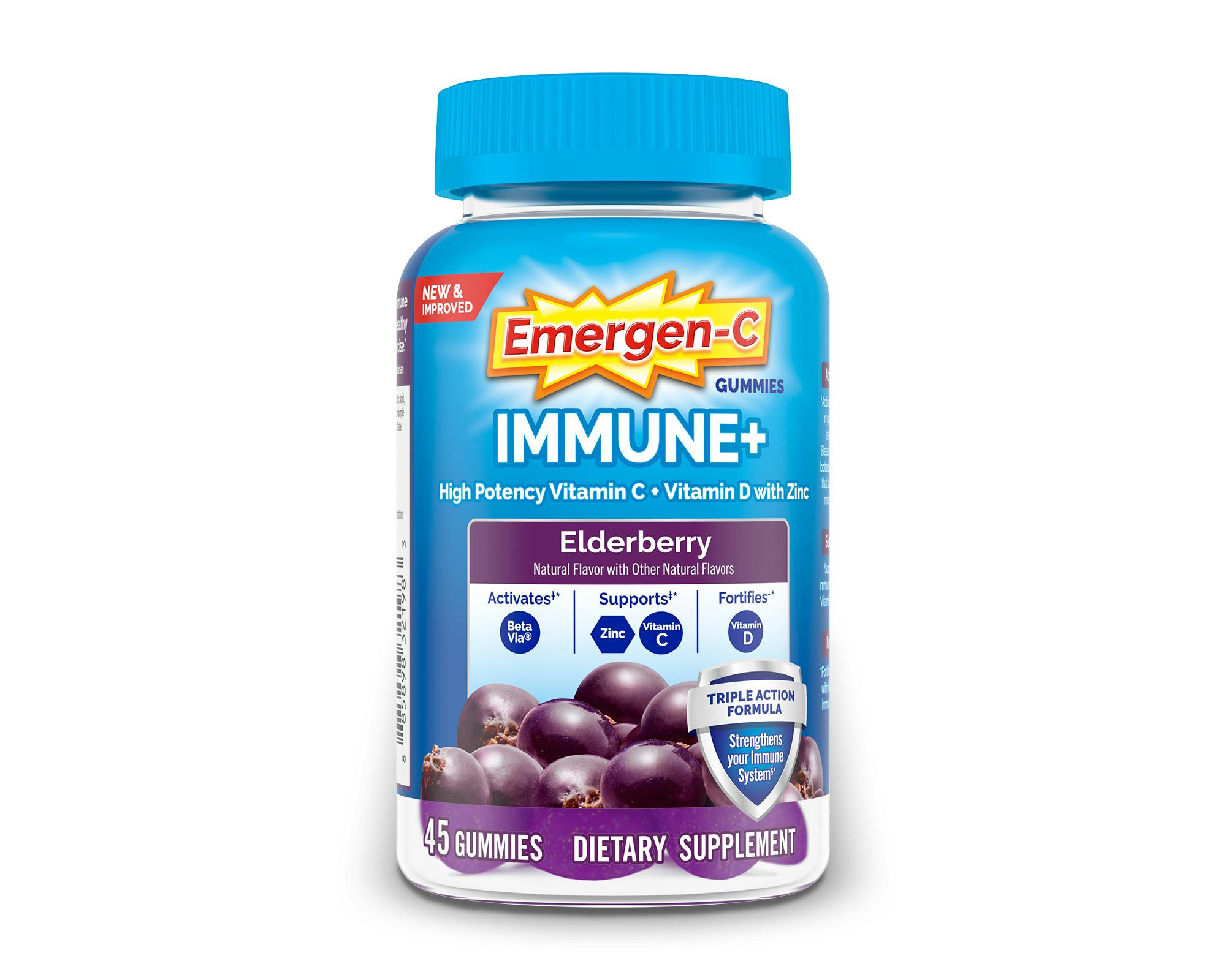 Immune+ Elderberry Gummies with Triple Action product