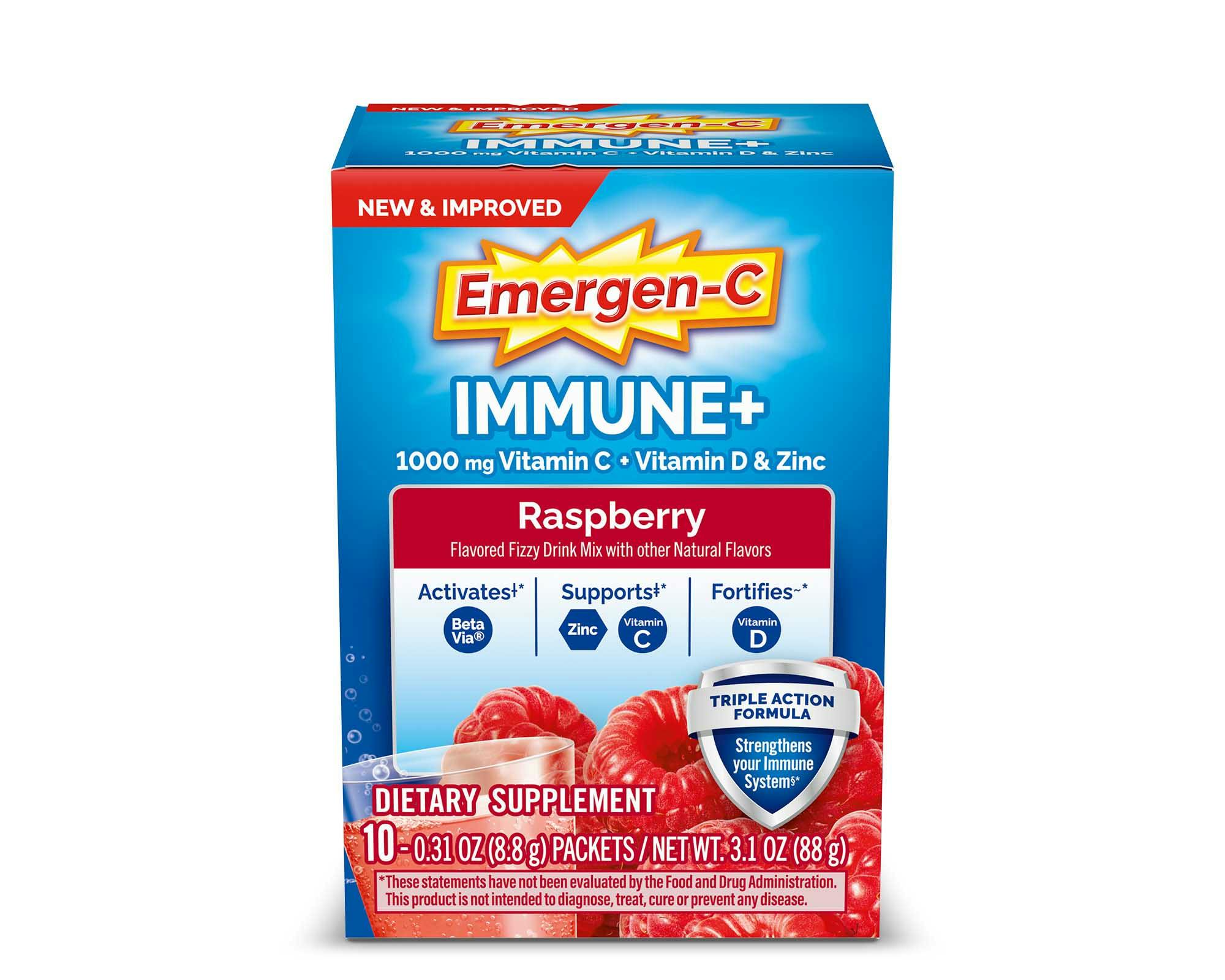 Immune+ Raspberry with Triple Action product