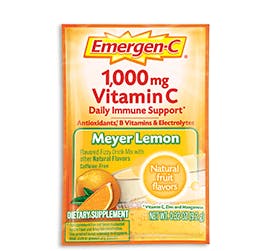 Packet of Emergen-C Everyday Immune Support in Meyer Lemon Packet of Emergen-C Everyday Immune Support in Meyer Lemon