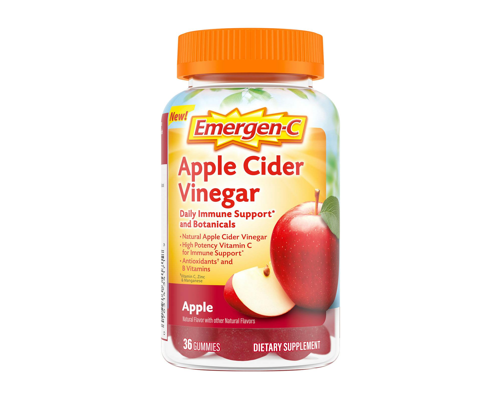 Apple Cider Vinegar Botanicals Immune Support Gummies bottle