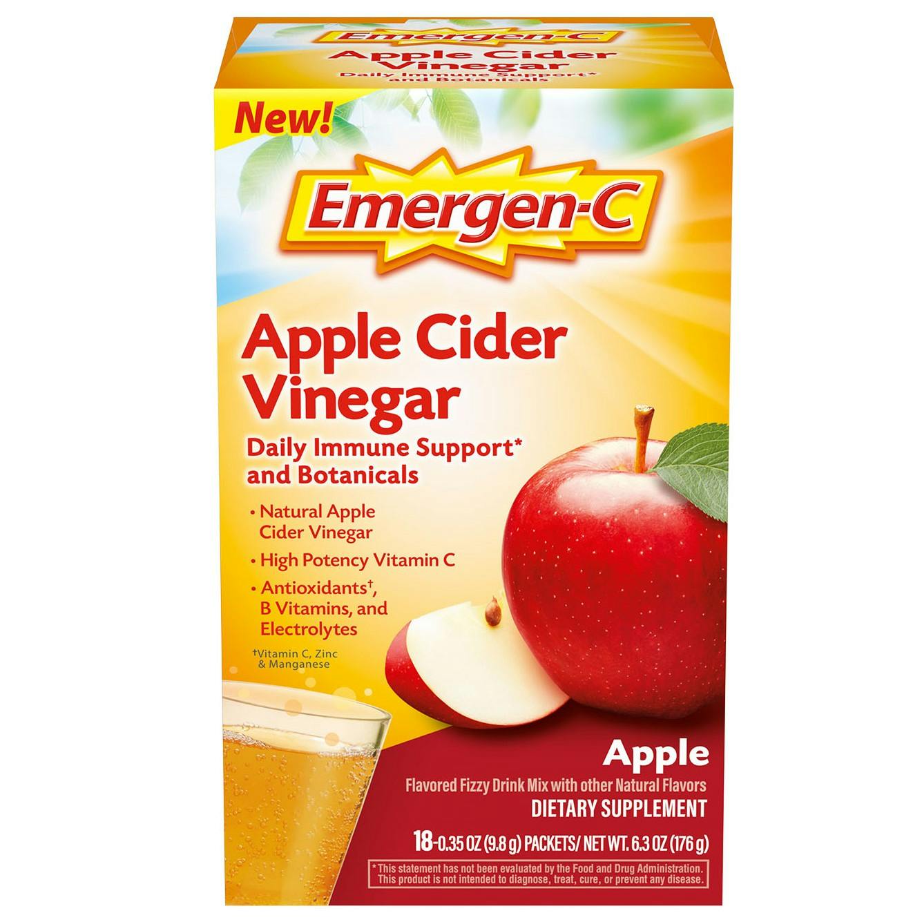 Apple Cider Vinegar Botanicals Immune Support box