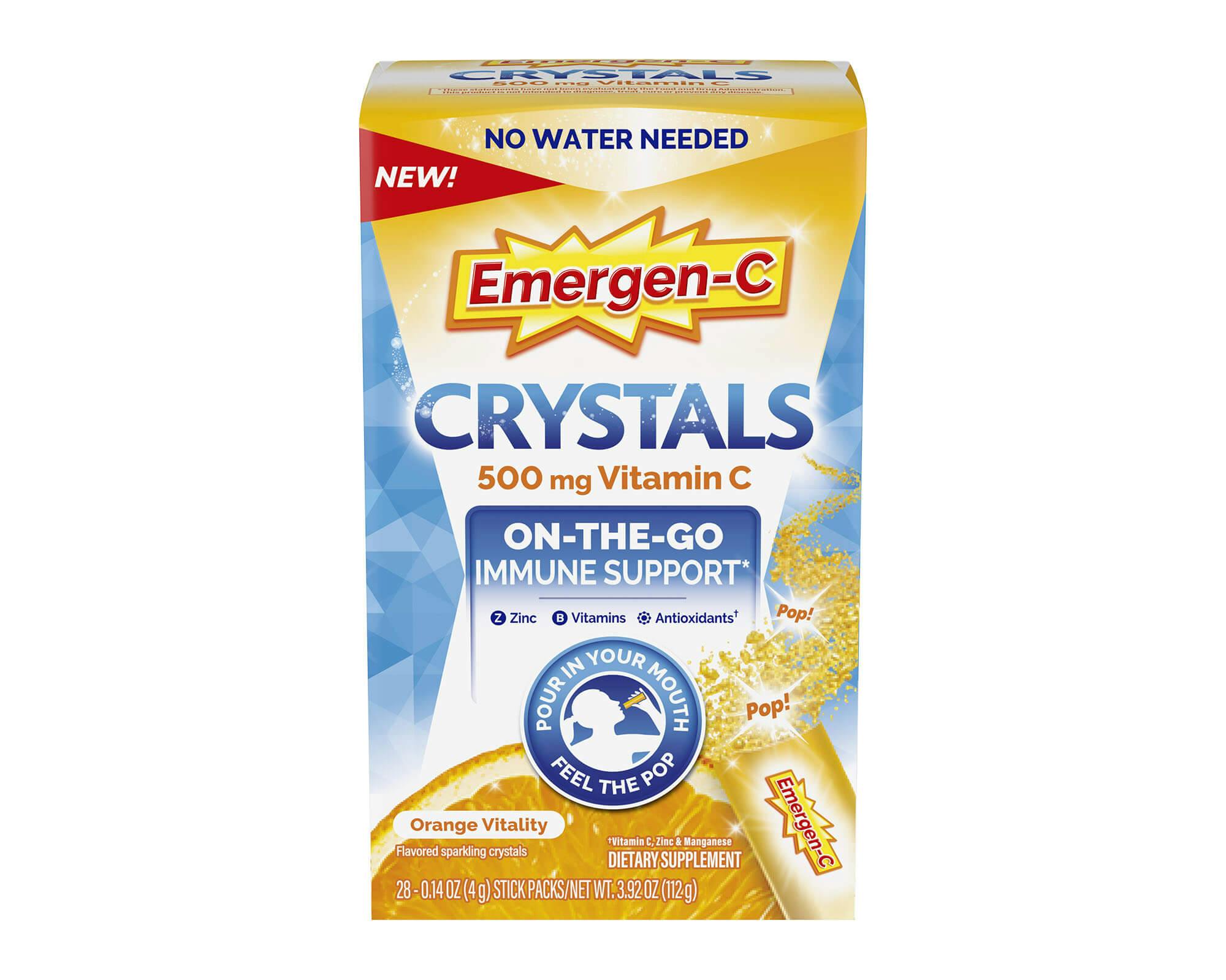 Emergen-C Crystals Orange Vitality product