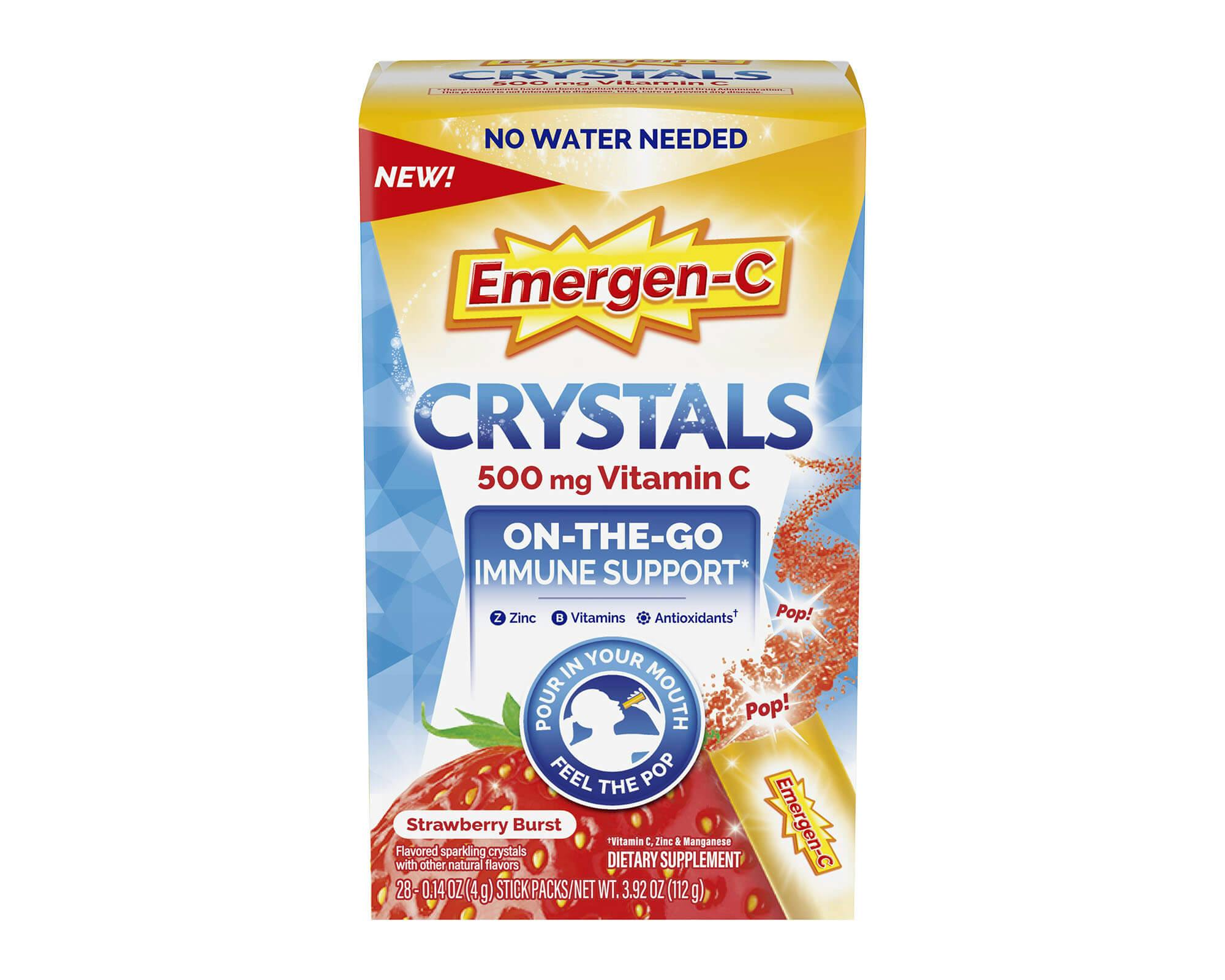 Emergen-C Crystals Strawberry Burst product