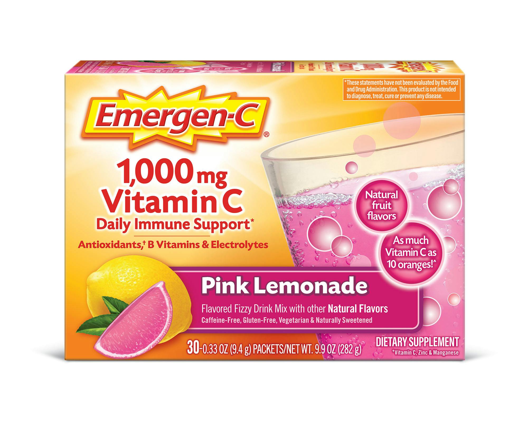 Pink Lemonade Original Immune Support box
