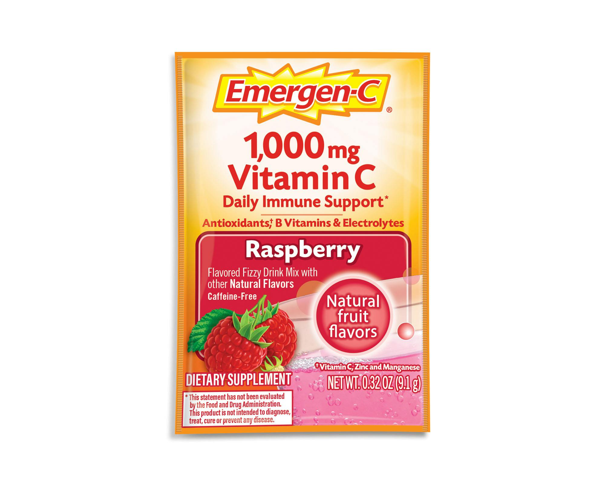 Raspberry Original Immune Support packet