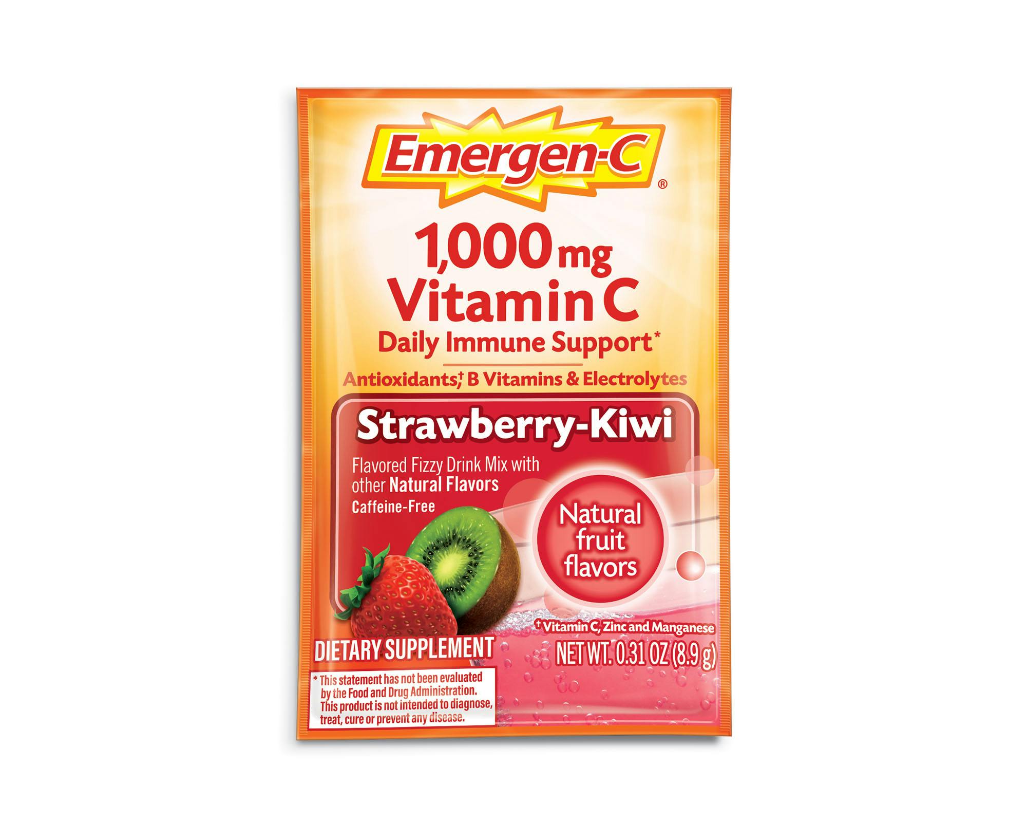 Strawberry-Kiwi Original Immune Support packet
