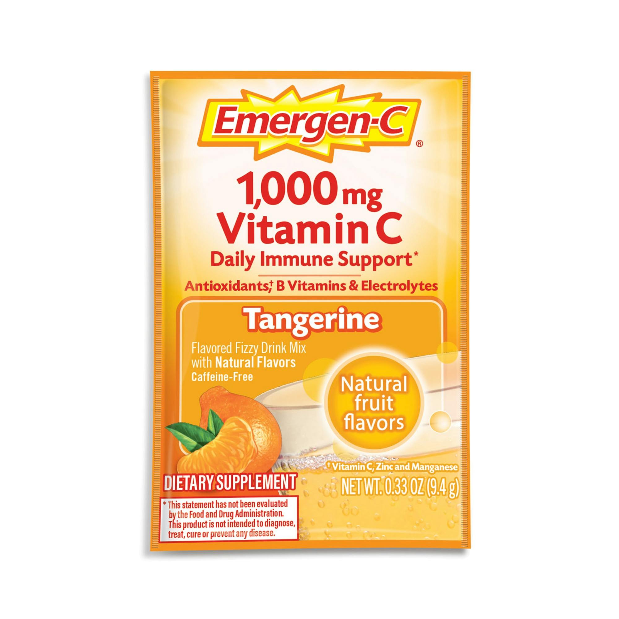 Tangerine Original Immune Support packet