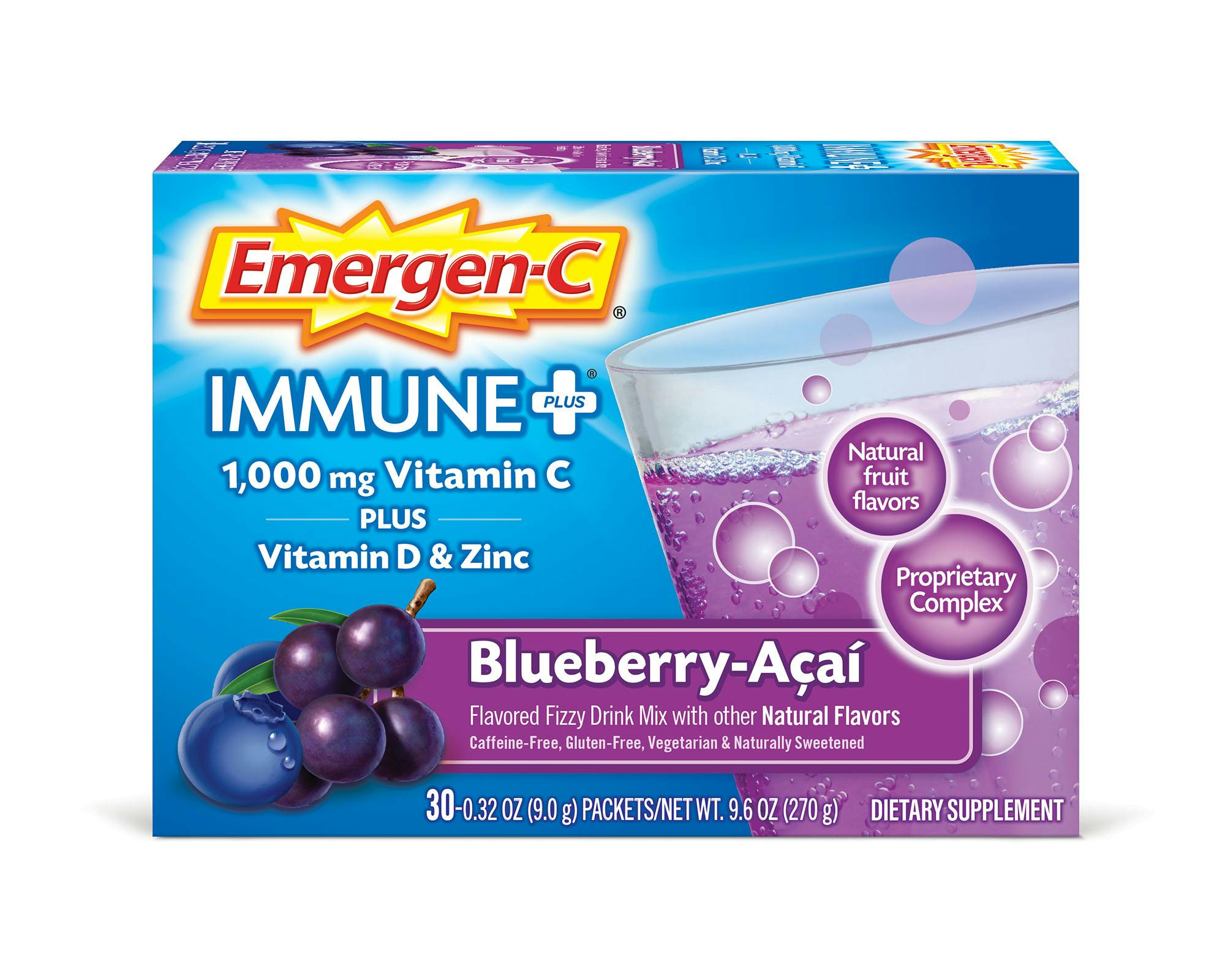 Blueberry-Acai Immune+ Support box