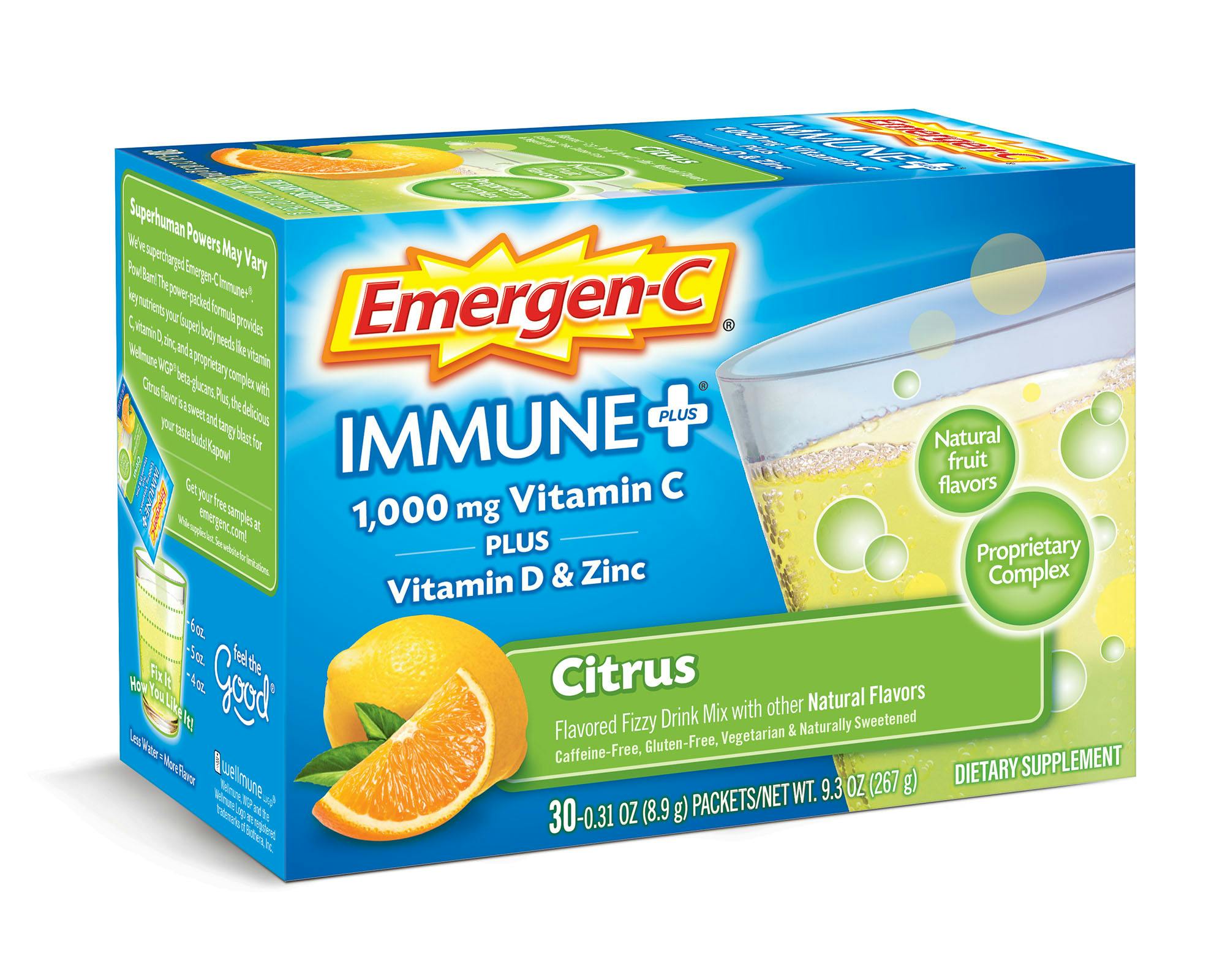 Citrus Immune+ Support box angled view