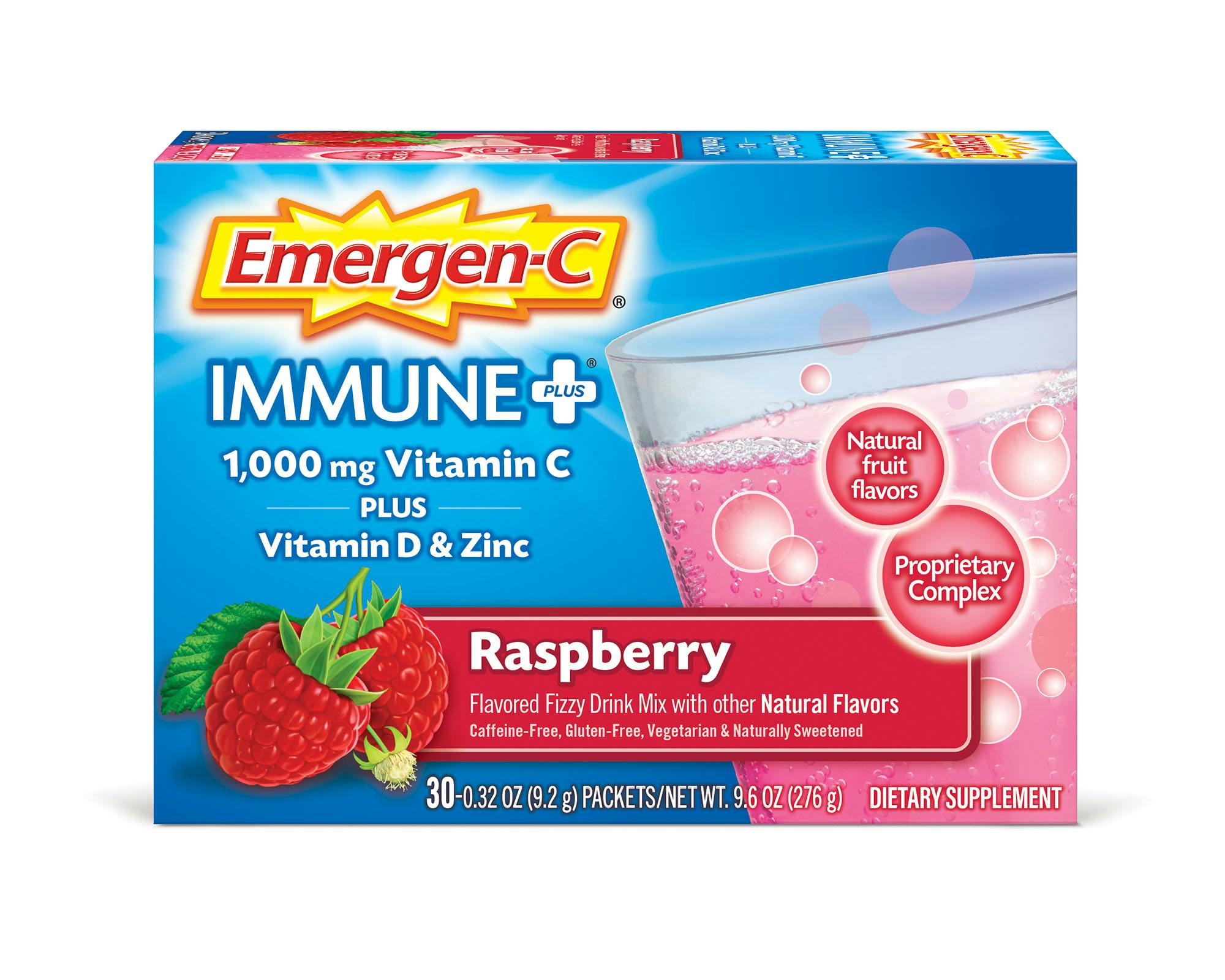Raspberry Immune+ Support box