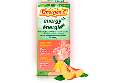 Emergen-C Énergie+ Mangue-pêche