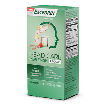 Excedrin head care focus right