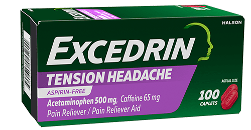 Excredrin tension packshot