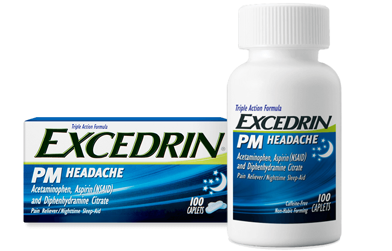 Excedrin® PM Headache Caplets Excedrin® PM Headache Caplets