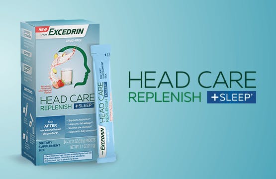 Excedrin Head Care: Drug-Free Products for Head Health