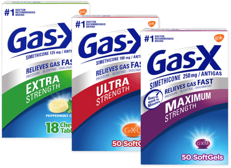 Gas-X Products 3-Pack