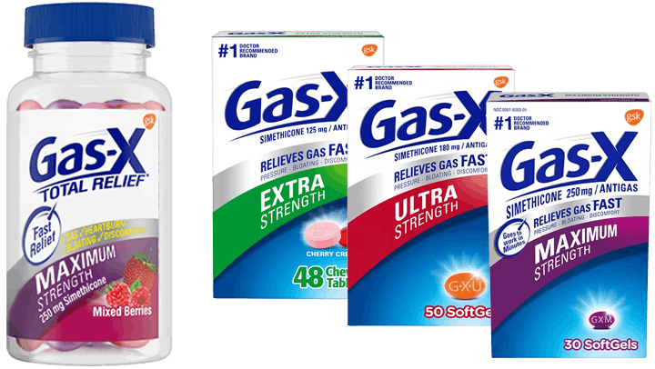 Gas-X Products 4-Pack