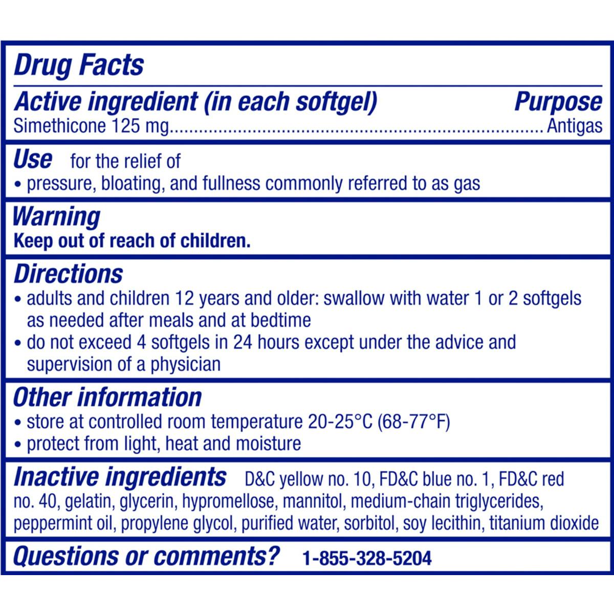 Gas X Extra Strength Softgels Gas X Gas Relief