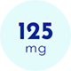 125 mg dose