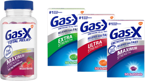 Gas-X Products 3-Pack