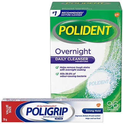 Polident & Poligrip Brand Cluster Polident & Poligrip Brand Cluster