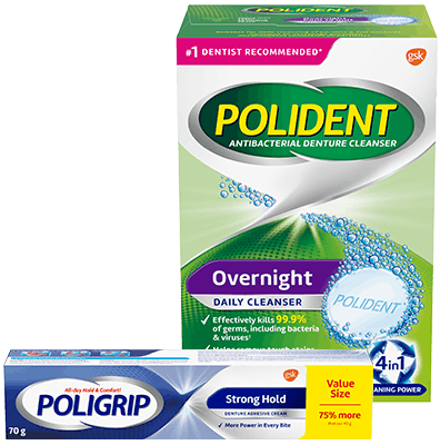 Polident & Poligrip Brand Cluster Polident & Poligrip Brand Cluster