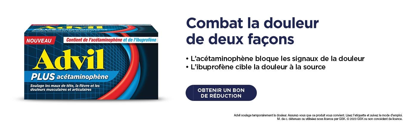 Nouveau Advil Mini Gels banner