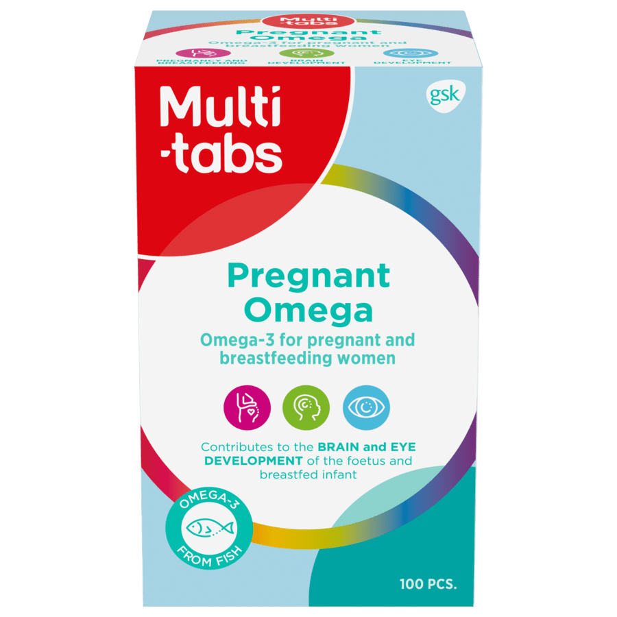 Box of Multi-tabs Pregnant Omega3